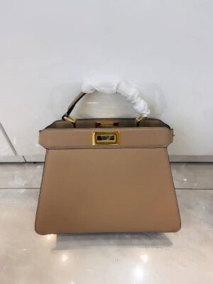 Alternative view of HANDBAG COW LEATHER - CODE NUDE