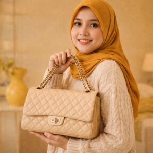 HANDBAG COW LEATHER - CODE PEACH